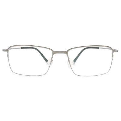 極‧舒適3.0系列 l 極彈城市步調方框眼鏡 | 鈦金銀