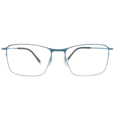 極‧舒適3.0系列 l 極彈理性長方框眼鏡 | 湖水綠
