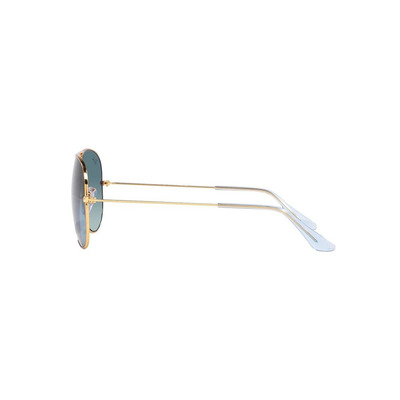Ray Ban l 自信大膽雙槓多邊框太陽眼鏡｜奢華金