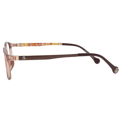 ONE PIECE |娜美-可可亞西村 長方框眼鏡|卡布奇諾