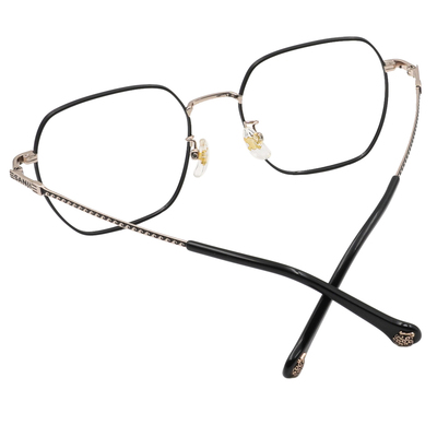 ONE PIECE |香吉士-刀叉風暴 多邊框眼鏡|紳士黑