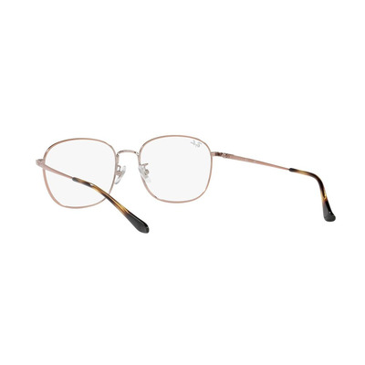 Ray Ban |獨特雙色拼接多邊框眼鏡 |粉膚花紋