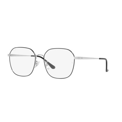 Ray Ban |質感光影多邊細框眼鏡 |銀河黑