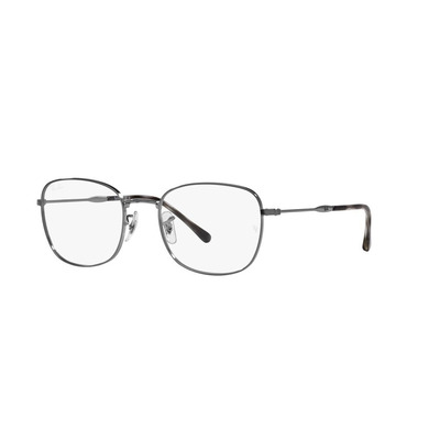 Ray Ban |科學星際多邊框眼鏡 |冰晶銀