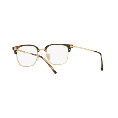 Ray Ban |哲學之路眉框眼鏡 |琥珀豹紋