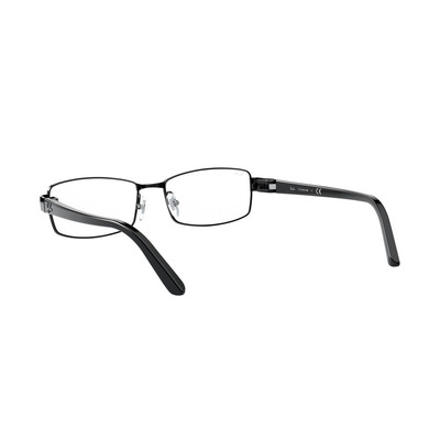 Ray Ban |知識寶藏長方框眼鏡 |光澤黑