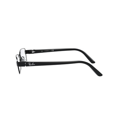Ray Ban |知識寶藏長方框眼鏡 |光澤黑