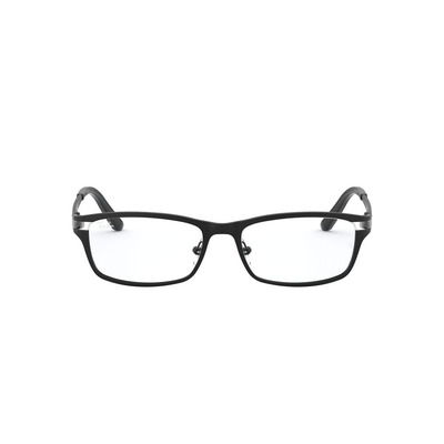 Ray Ban |時間之歌長方框眼鏡 |鑽石黑