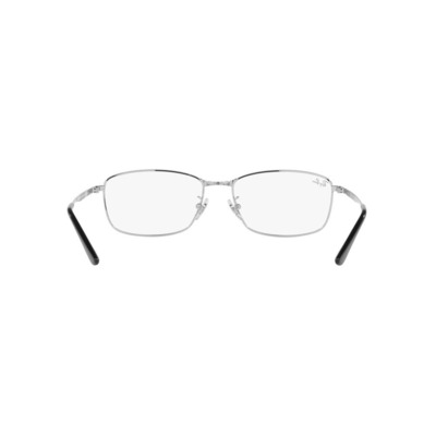 Ray Ban |精心長方框眼鏡 |冰晶透