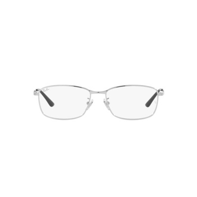 Ray Ban |精心長方框眼鏡 |冰晶透
