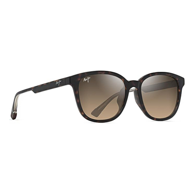 Maui Jim |引領潮流多邊框太陽眼鏡 |琥珀茶色