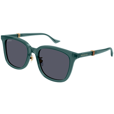 GUCCI | 密探任務方框太陽眼鏡 | 沉穩透綠