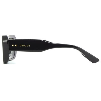 GUCCI | 俐落帥氣長方框太陽眼鏡 |態度綠