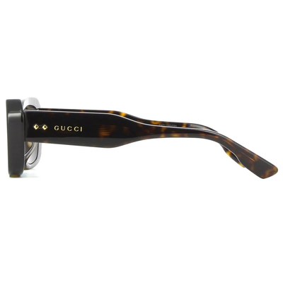 GUCCI | 俐落帥氣長方框太陽眼鏡 |率性棕
