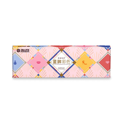星眸彩色日拋隱形眼鏡-心機香檳(10片裝)