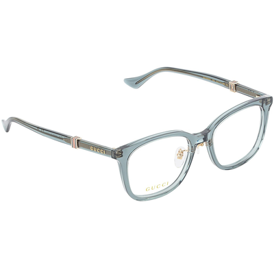 GUCCI | 低調百搭方框眼鏡 |粉嫩透藍