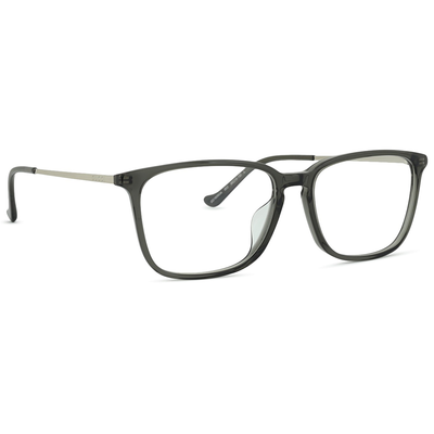 GUCCI | 沉著冷靜方框眼鏡 | 透灰/銀