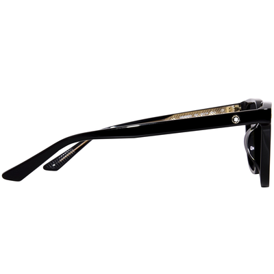 MONTBLANC | 雅仕之選長方框太陽眼鏡 | 尊榮黑