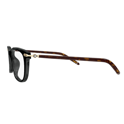 MONTBLANC | 領導氣質黑方框眼鏡 | 黑/玳瑁