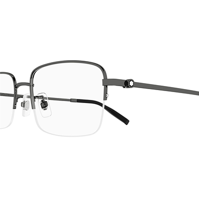 MONTBLANC | 月影銀河長方框眼鏡 | 銀月灰