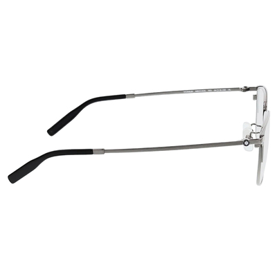 MONTBLANC | 藝術寂語長方框眼鏡 |漸層黑銀