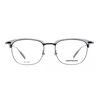 MONTBLANC | 知性星韻眉框眼鏡 | 文藝透灰