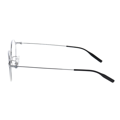 MONTBLANC | 輕文藝風多邊框眼鏡 | 靜謐銀