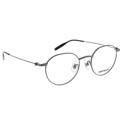 MONTBLANC | 輕文藝風多邊框眼鏡 | 靜謐霧灰