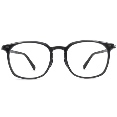 FORECO | 大方寬厚方框眼鏡 | 簡單黑