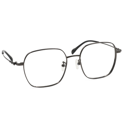 FORECO | 冷感工業風大方框眼鏡 | 冷茶黑