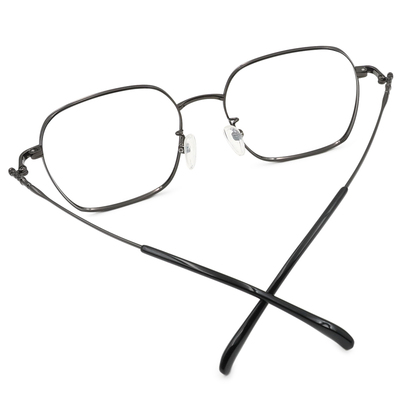 FORECO | 冷感工業風大方框眼鏡 | 冷茶黑