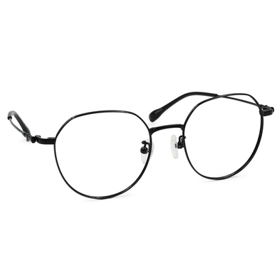 FORECO | 溫柔婉約多邊框眼鏡 | 細緻黑