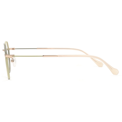 FORECO | 祕密花園多邊框眼鏡 | 迷月灰/天鵝白