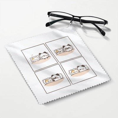 三四隻貓｜有地震?!_眼鏡布