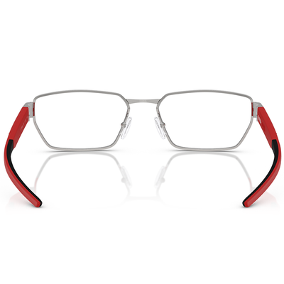 Ferrari法拉利 | 流光疾馳長方框眼鏡 |  流光銀x紅