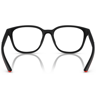 Ferrari法拉利 | 現代前衛大方框眼鏡 | 霧質黑x紅