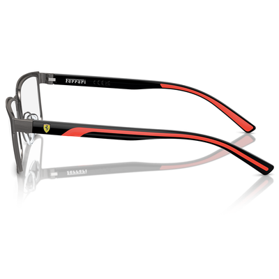 Ferrari法拉利  |璀璨黎明長方框眼鏡 |  黎明灰x紅