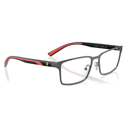 Ferrari法拉利  |璀璨黎明長方框眼鏡 |  黎明灰x紅