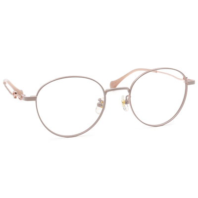 北港朝天宮 |月老- 紅線之約圓框眼鏡 | 甜美粉