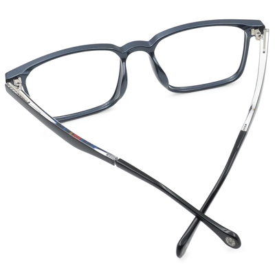 北港朝天宮 | 千里順風-聆聽護法長方框眼鏡 | 敏銳藍