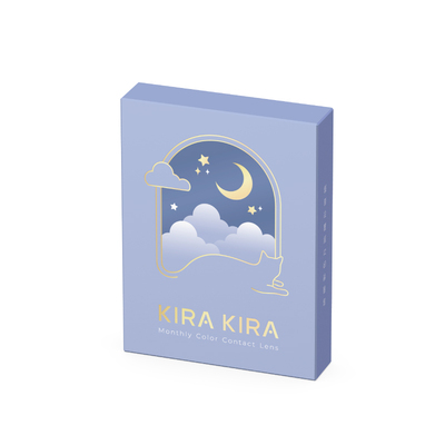綺娜彩色月拋隱形眼鏡-仙女銀河Fairy Galaxy (1片裝)