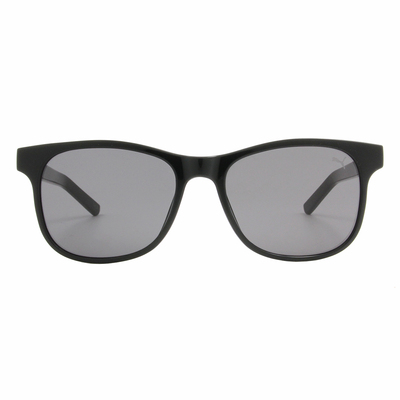 PUMA | 動感日常長方框太陽眼鏡 | 清透灰