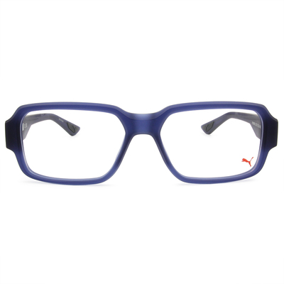 PUMA | 無畏之巔長方框眼鏡 | 極藍