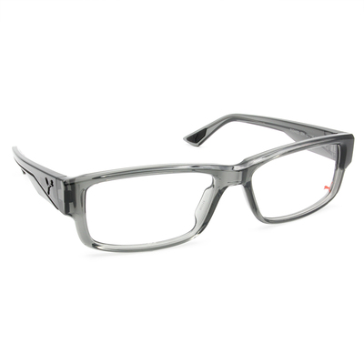 PUMA | 睿智卓越長方框眼鏡 | 冰霧灰