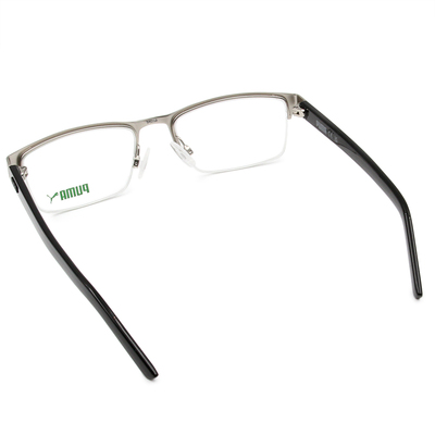 PUMA | 斯文有禮眉型框眼鏡 | 珍珠白