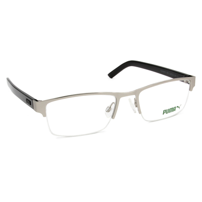 PUMA | 斯文有禮眉型框眼鏡 | 珍珠白