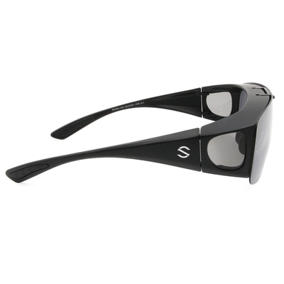 SUPER IDOL | 套鏡 | 上翻式長方框太陽眼鏡 | 特務黑