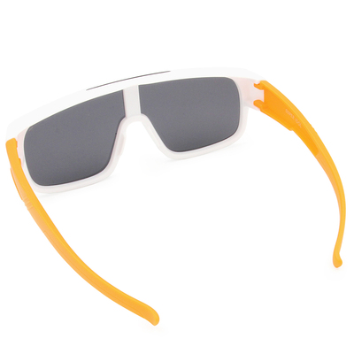 SUPER IDOL | 套鏡 | 熱情洋溢護眼框太陽眼鏡 | 活力白x橘