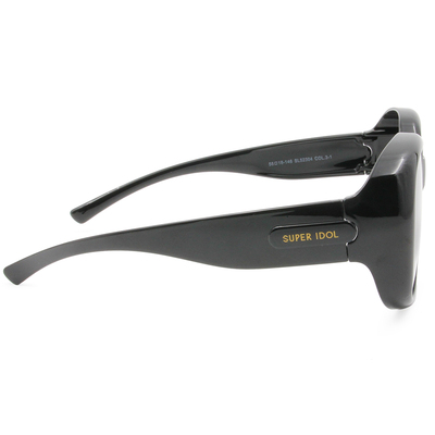 SUPER IDOL | 套鏡 | 明星氣質方框太陽眼鏡 | 氣質黑