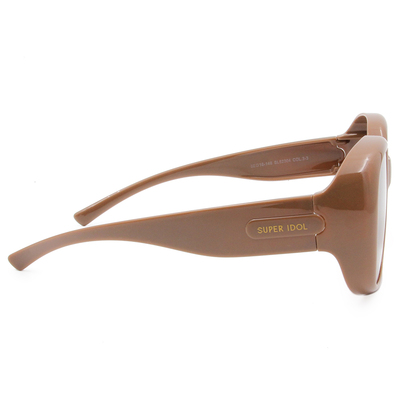 SUPER IDOL | 套鏡 | 明星氣質方框太陽眼鏡 | 焦糖棕